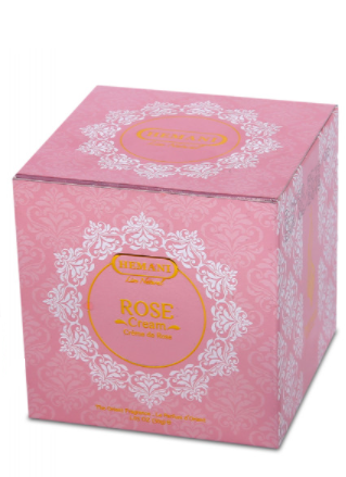 Crème parfumée pour le soin du Visage à la Rose – 30 ml