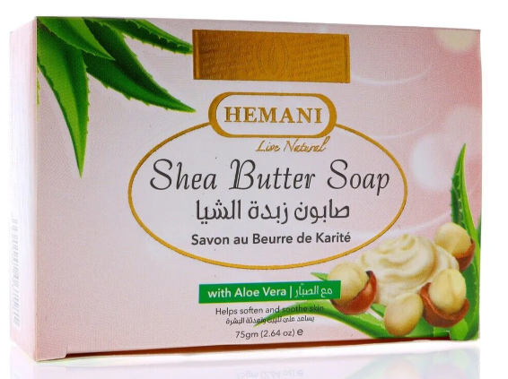 Savon au Beurre de Karité avec Aloé vera Hemani